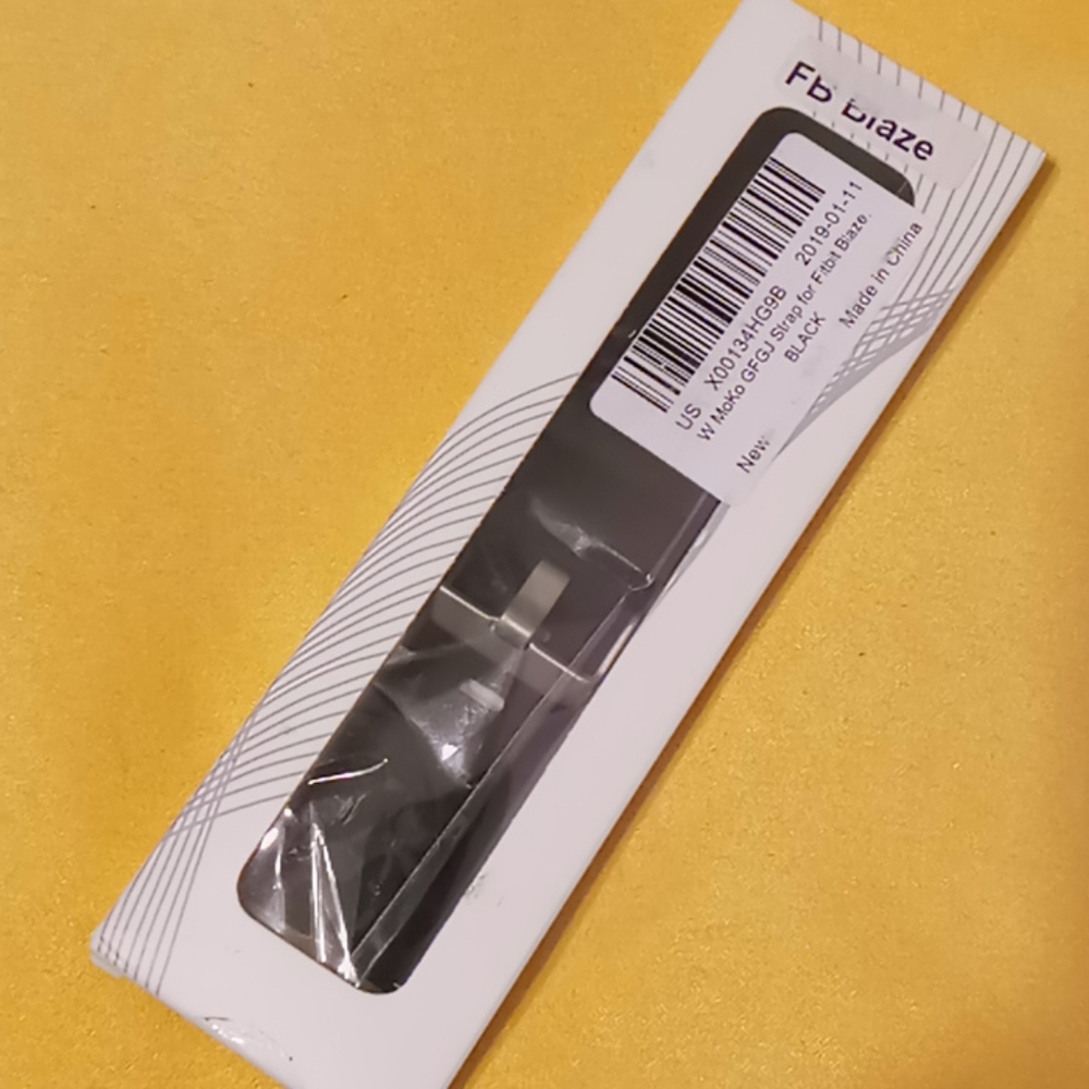 Fitbit Blaze Black Strap